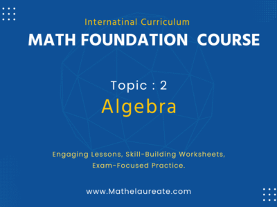 2. Algebra