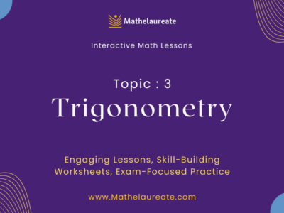 3. Trignometry